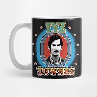 Retro Tour Style Townes Van Zandt Mug